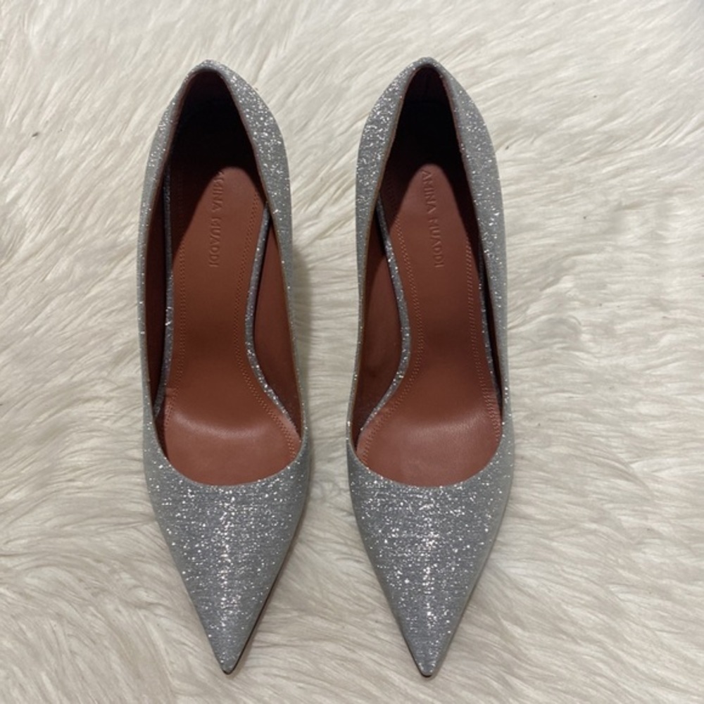 New Amina Muaddi Ami pointed toe pump size 38.5EU‎ - Picture 2 of 13